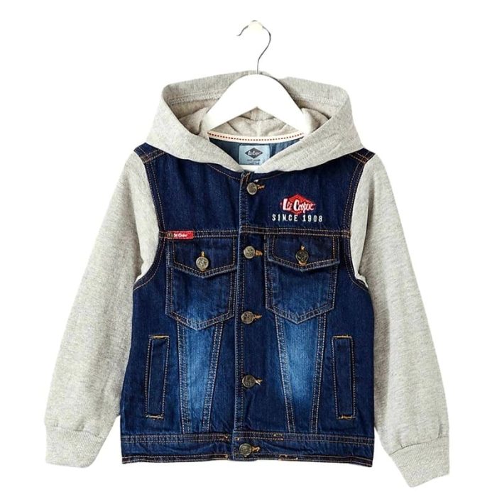Lee Cooper Ζακέτα Τζιν Γκρι 3938 - Image 1