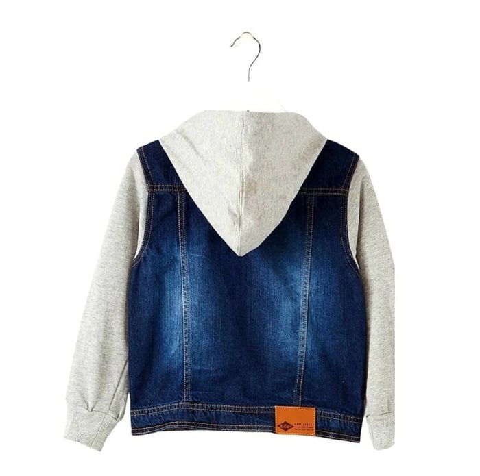 Lee Cooper Ζακέτα Τζιν Γκρι 3938 - Image 3