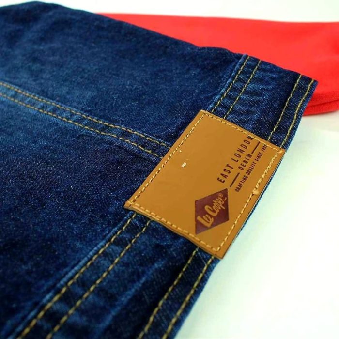 Lee Cooper Ζακέτα Τζιν Κόκκινο 3939 - Image 4