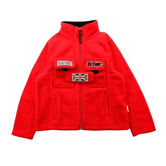 Lee Cooper Fleece ζακέτα Κόκκινο 3935 - Image 1