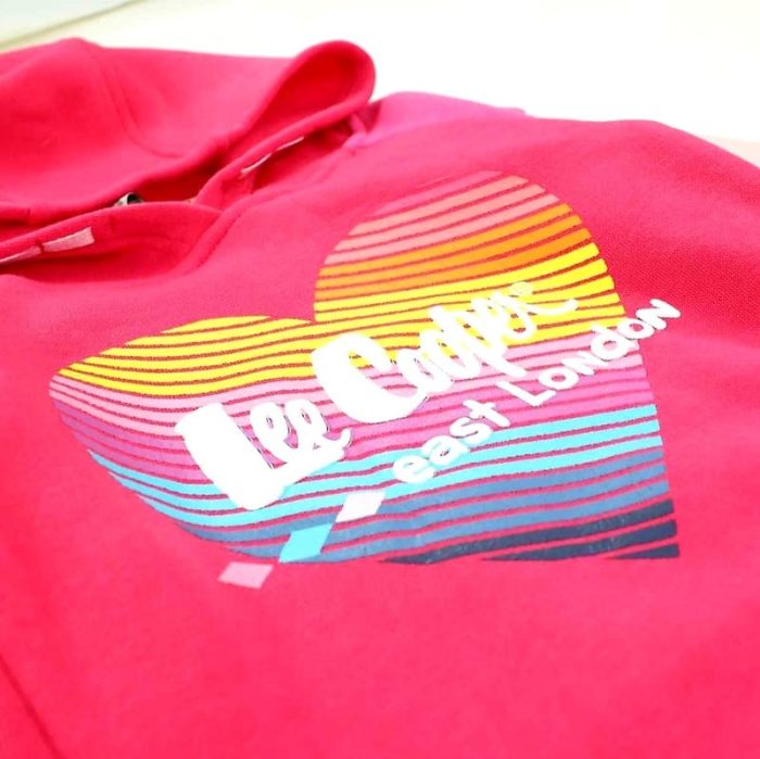 Lee Cooper Μπλουζοφόρεμα Heart Φούξια 3920 - Image 2