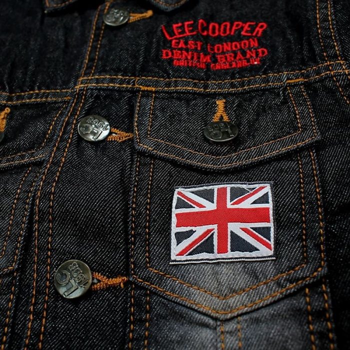 Lee Cooper Τζιν Μπουφάν Μαύρο 3947 - Image 2