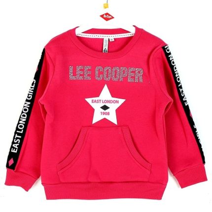 Lee Cooper Φούτερ Star Φούξια 3954