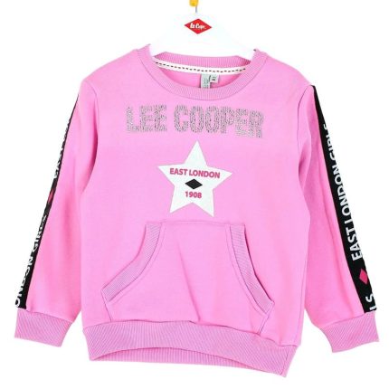 Lee Cooper Φούτερ Star Ροζ 3954