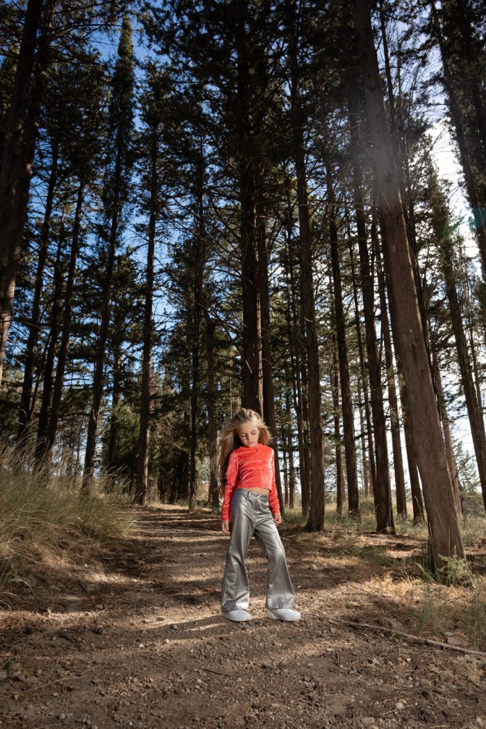 Leather Flare Pants 5818 - Image 5