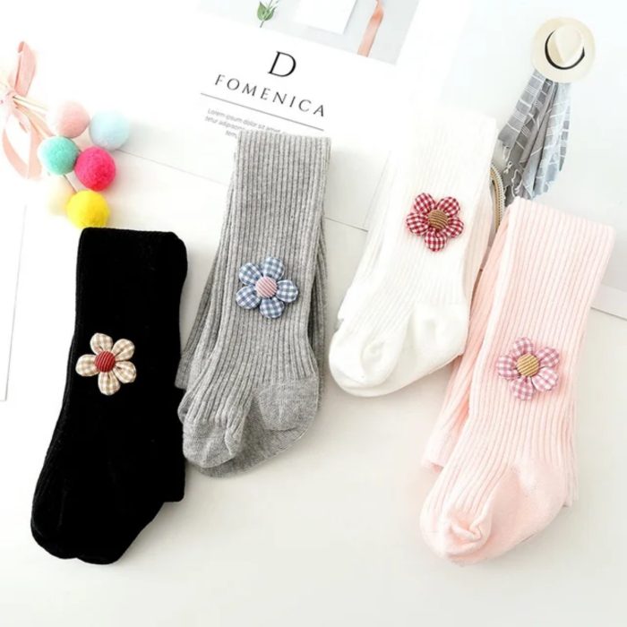 βρεφικά παιδικά καλσόν minielephant Καλσόν με μαργαρίτα 8429 - Image 3