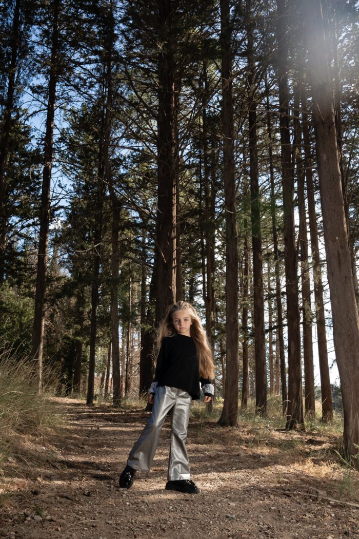 Leather Flare Pants 5818 - Image 4