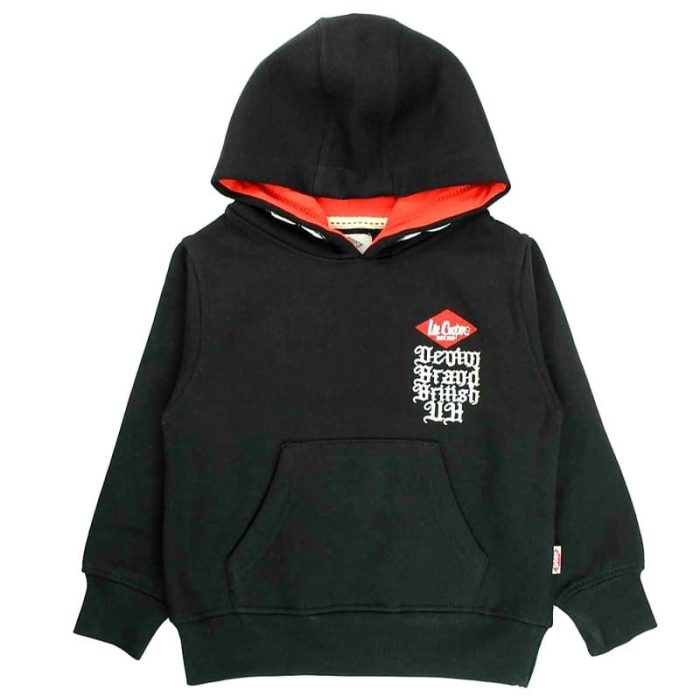 παιδική μπλούζα lee cooper minielephant Lee Cooper Φούτερ Letters Black 3933 - Image 4