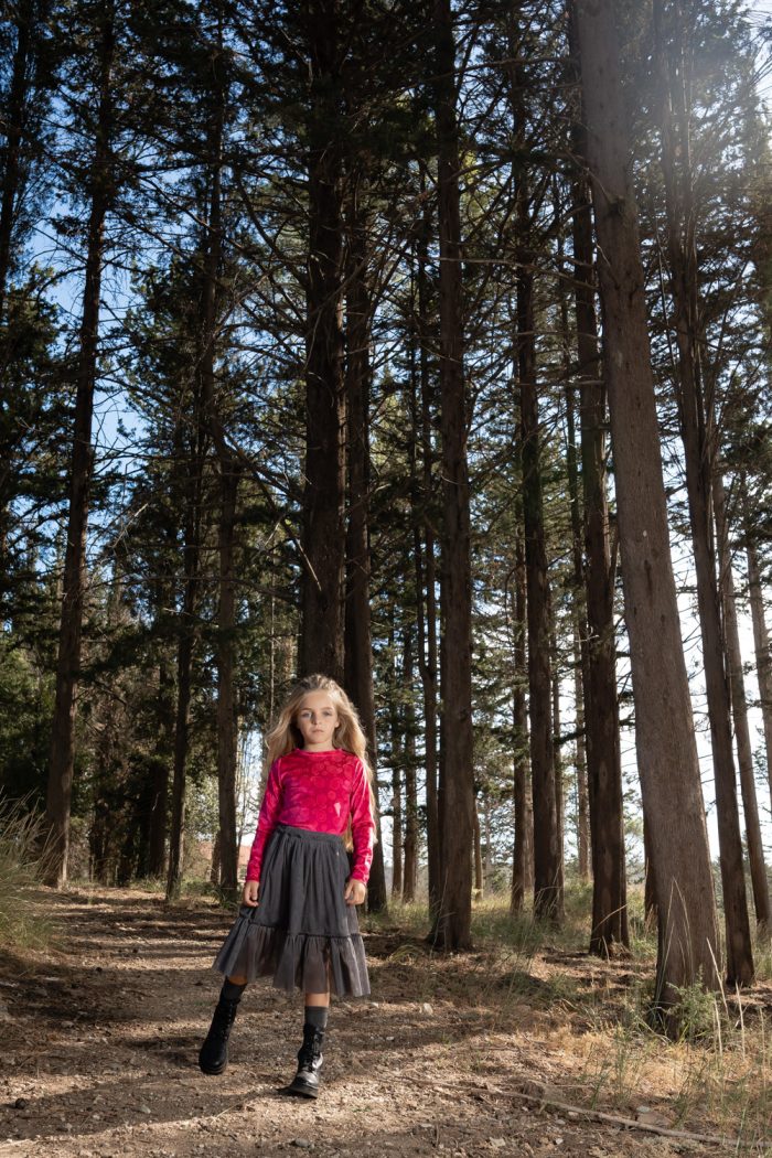 Tulle Skirt Grey 5817 - Image 7