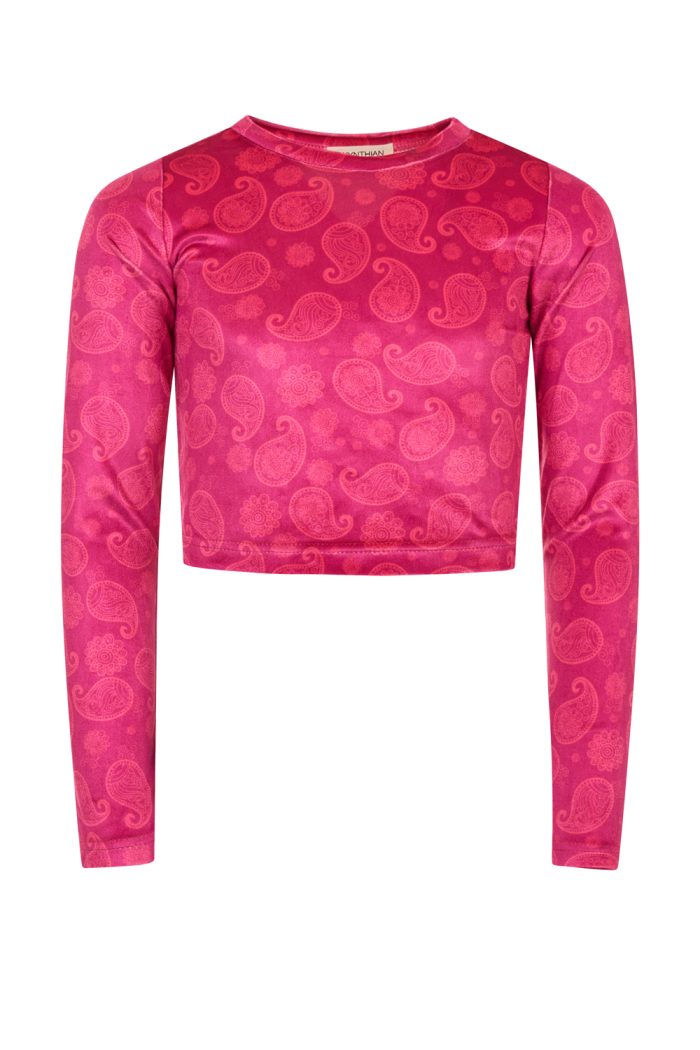 Purple Velvet Top 5815 - Image 2