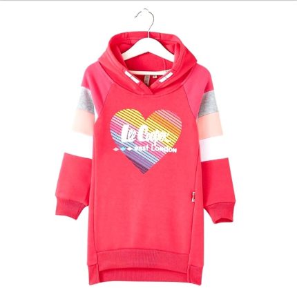 Lee Cooper Μπλουζοφόρεμα Heart Φούξια 3920