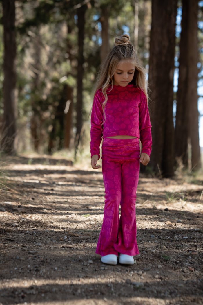 Purple Velvet Top 5815 - Image 3