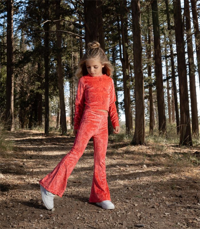 Coral Velvet Pants 5814 - Image 1