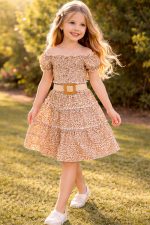 Floral Set Brown 2876