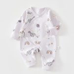 Baby Unicorn Jumpsuit Lilac 2116 - Image 2