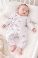 Baby Unicorn Jumpsuit Lilac 2116