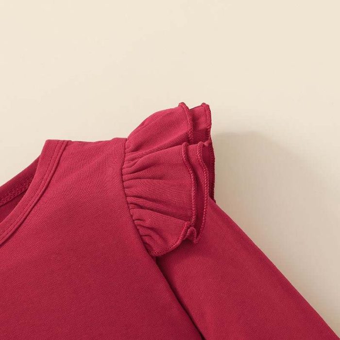 Casual Floral Red Set 2601 - Image 3