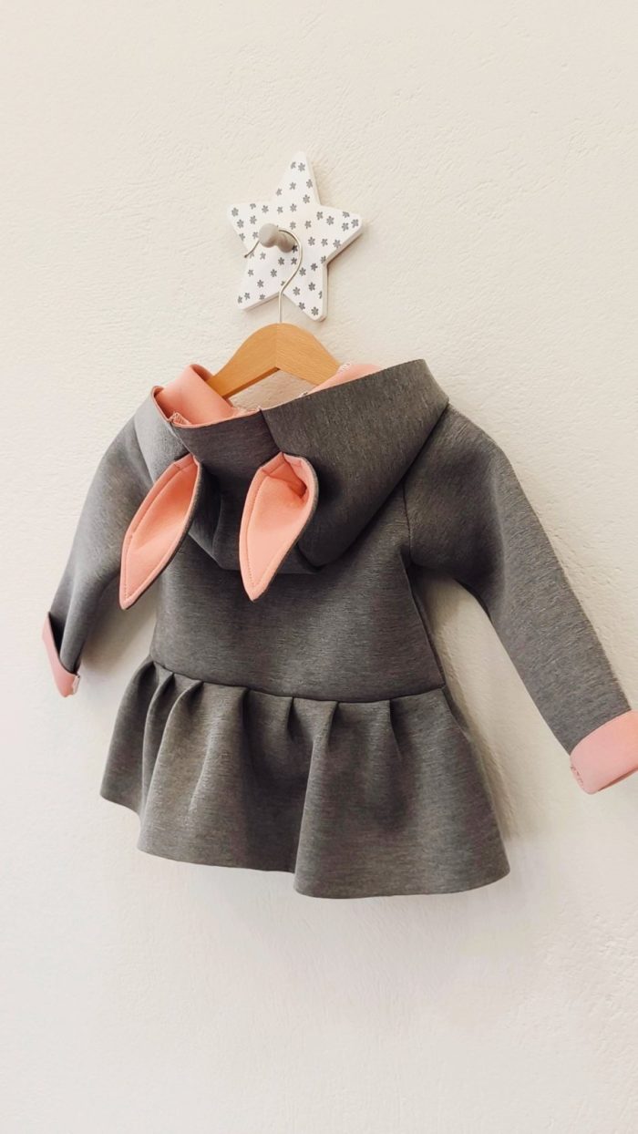 βρεφικά ρούχα minielephant Bunny Coat 1230 - Image 2