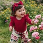Casual Floral Red Set 2601