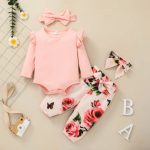 Casual Floral Pink Set 2601