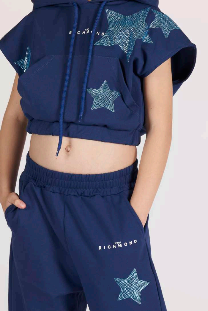 John Richmond Gilet Sweatshirt Satul + Pants Cenko 6840 - Image 2