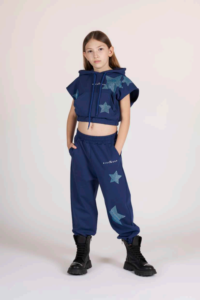 John Richmond Gilet Sweatshirt Satul + Pants Cenko 6840 - Image 1