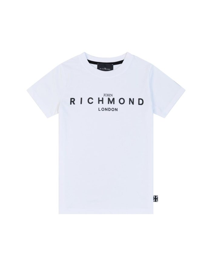 John Richmond T-Shirt Plogus White 6833 - Image 1