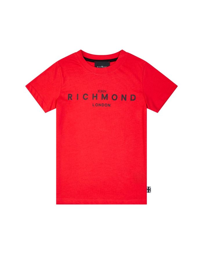 John Richmond T-Shirt Plogus Red 6833 - Image 1