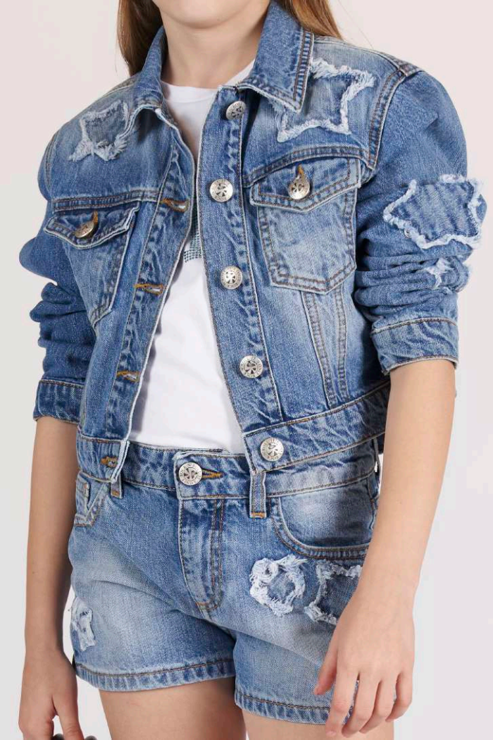 John Richmond Shorts Denim Snesti 6828 - Image 2