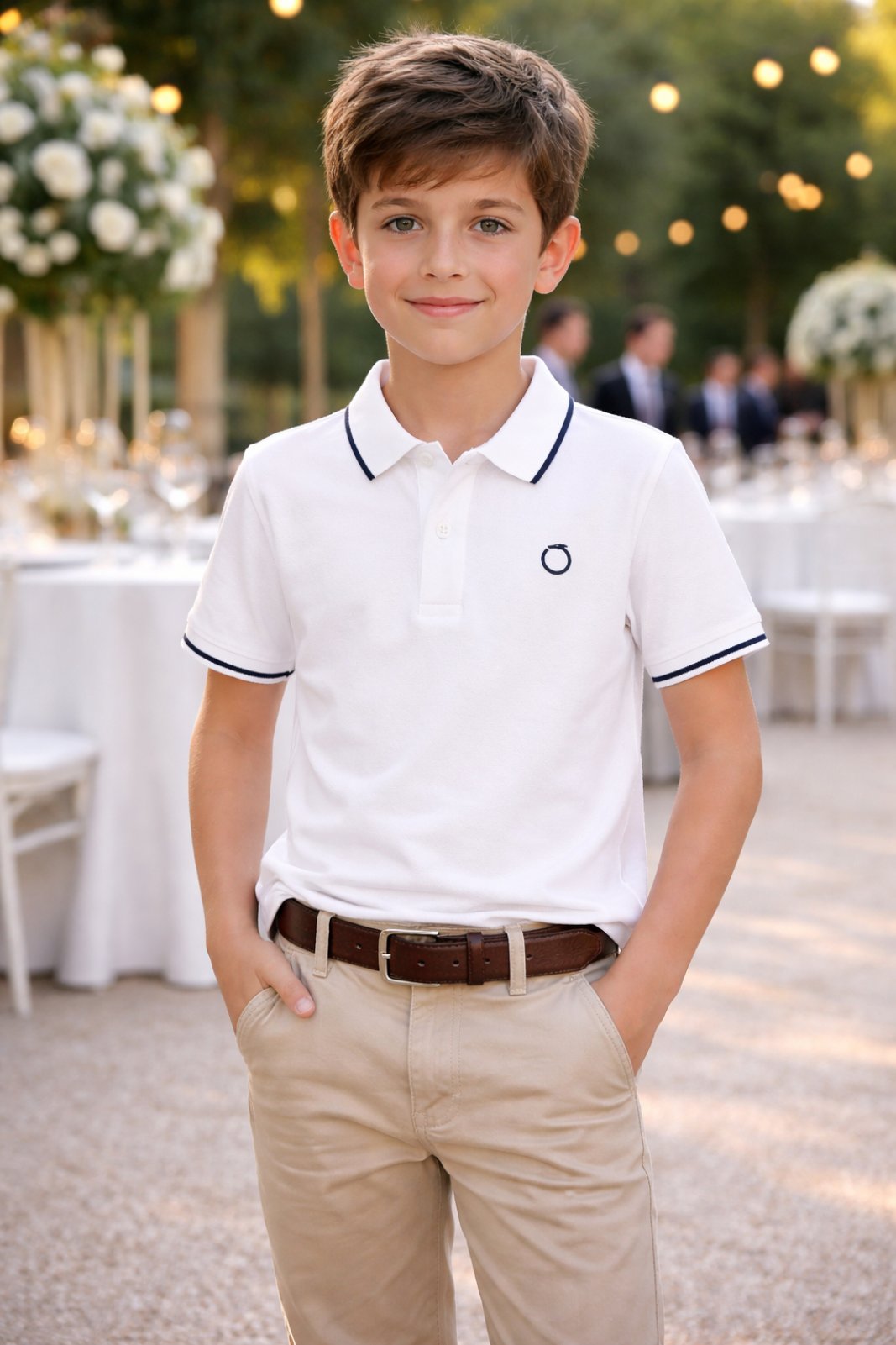 Trussardi Polo Julivi White 6841