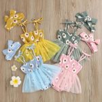 Baby Daisies Romper 2897 - Image 3