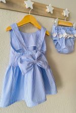Bow Baby Blue Set 2768
