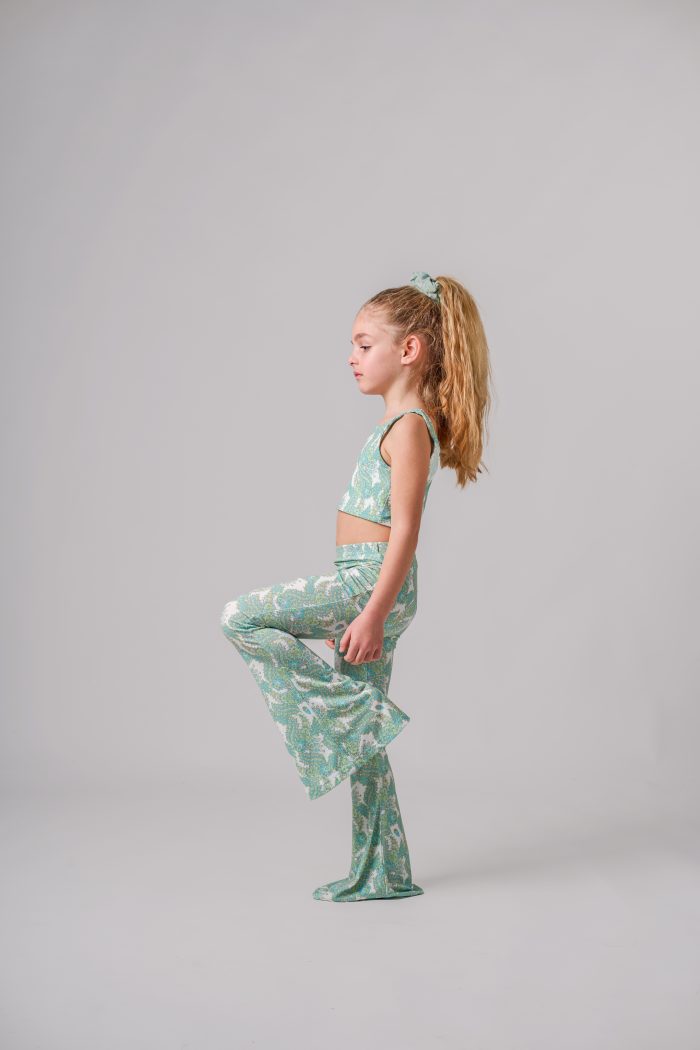 Sporty Pants Green  5827 - Image 3