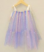 Stars Dress Light Blue 3974 - Image 2