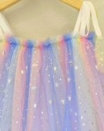 Stars Dress Light Blue 3974 - Image 2