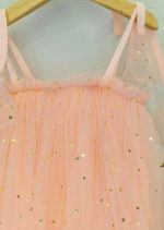Stars Dress Peach 3976 - Image 2