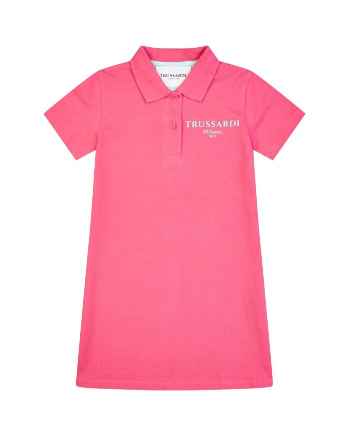 Trussardi Polo Dress Julius Pink 1267 - Image 1
