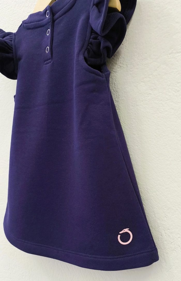 Trussardi παιδικό φόρεμα Minielephant Trussardi Dress Fleece Luisi 1272 - Image 3