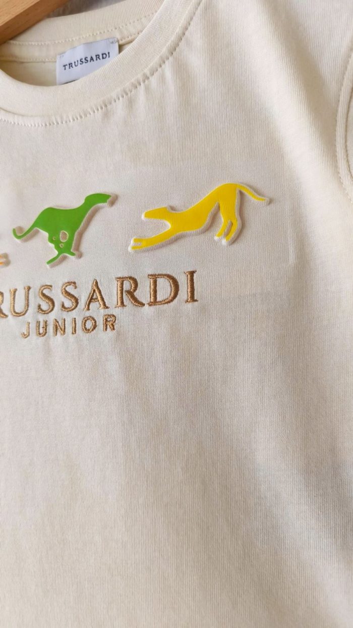 Trussardi Baby T-Shirt Azippi Butter1276 - Image 4