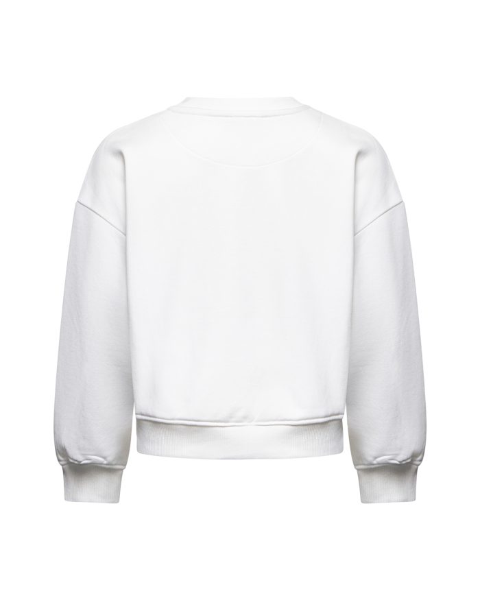 TRUSSARDI παιδικά ρούχα Minielephant Trussardi Junior Sweatshirt Assan Off-White 6889 - Image 5
