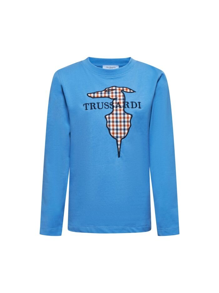 Trussardi T-Shirt Driba Blue Royal 6888 - Image 2