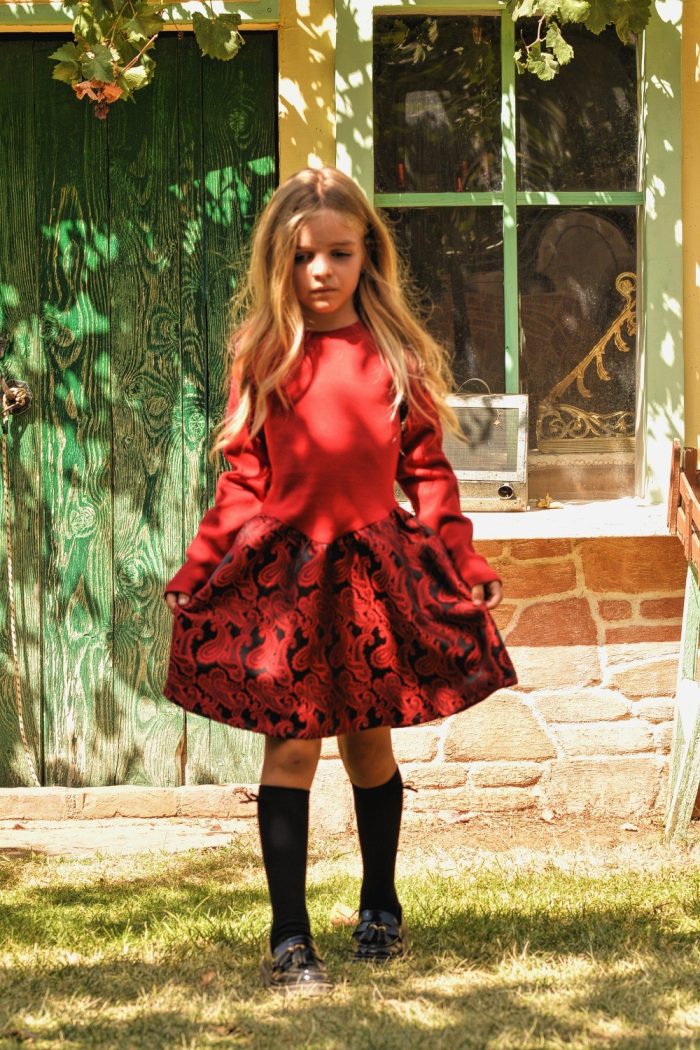 Paisley Bloom Dress 5846 - Image 4