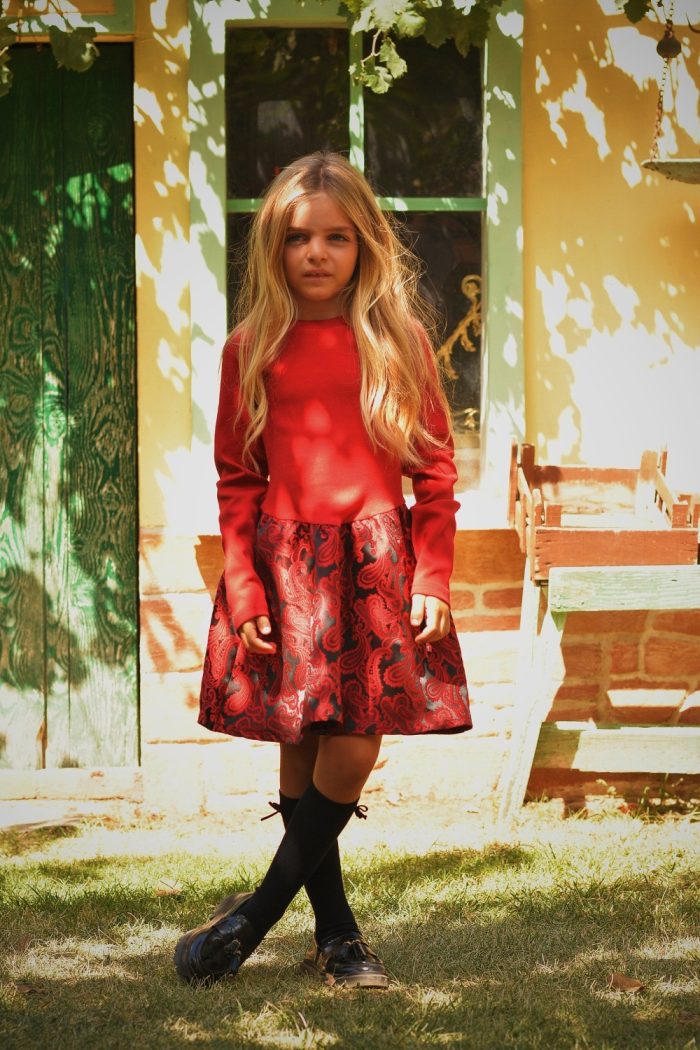 Paisley Bloom Dress 5846 - Image 2