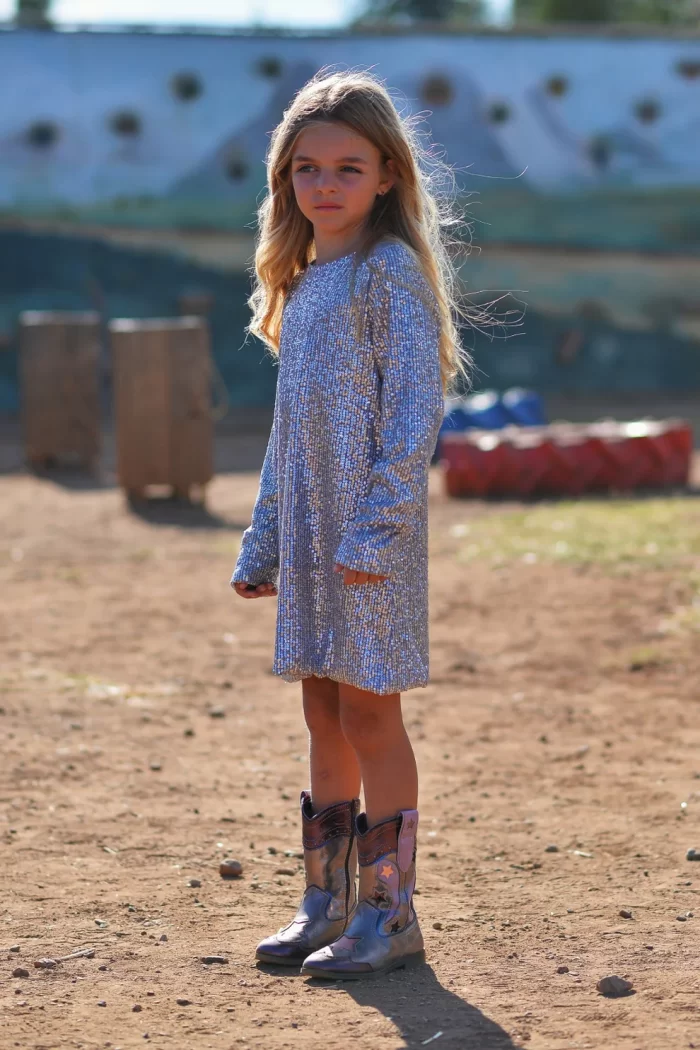 Silver Dress 5838 - Image 3