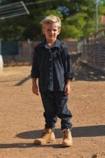 Corduroy Overshirt Grey 5847 - Image 3