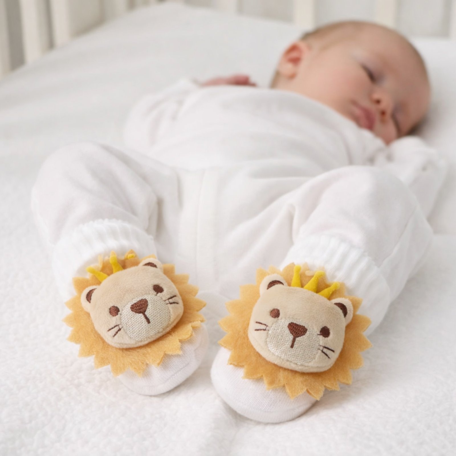 βρεφικά καλτσάκια λιονταράκι Minielephant Lion King Socks 8434 - Image 1