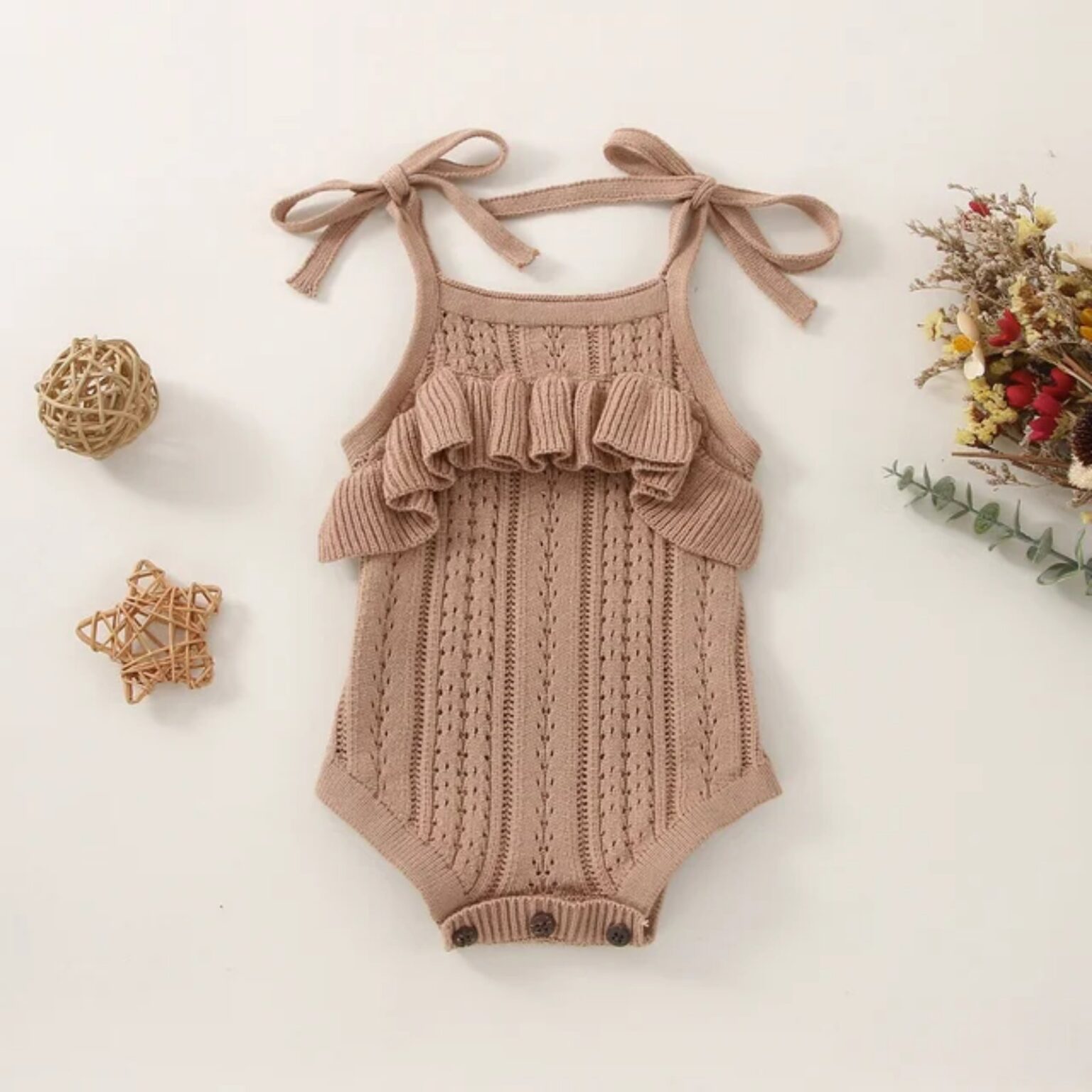 Summer Knitted Romper 2846