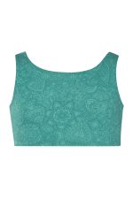 Sporty Crop Top Blue  5855 - Image 4