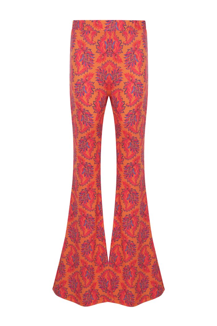 Sporty Pants Orange 5851 - Image 2