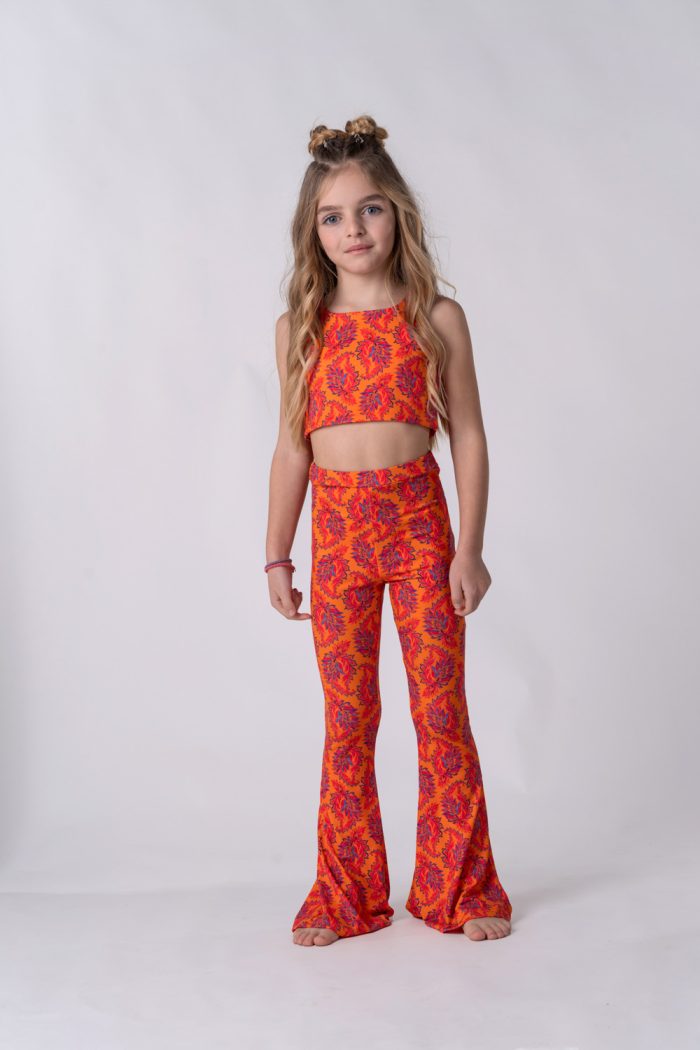 Sporty Pants Orange 5851 - Image 6